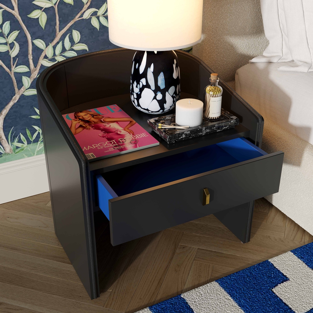 Escalon Black Nightstand - Thumbnail - Image 2