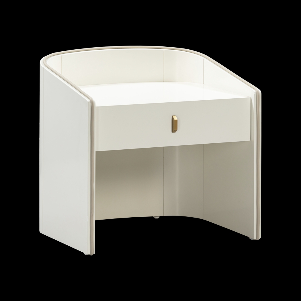 Escalon Cream Nightstand - Thumbnail - Image 1
