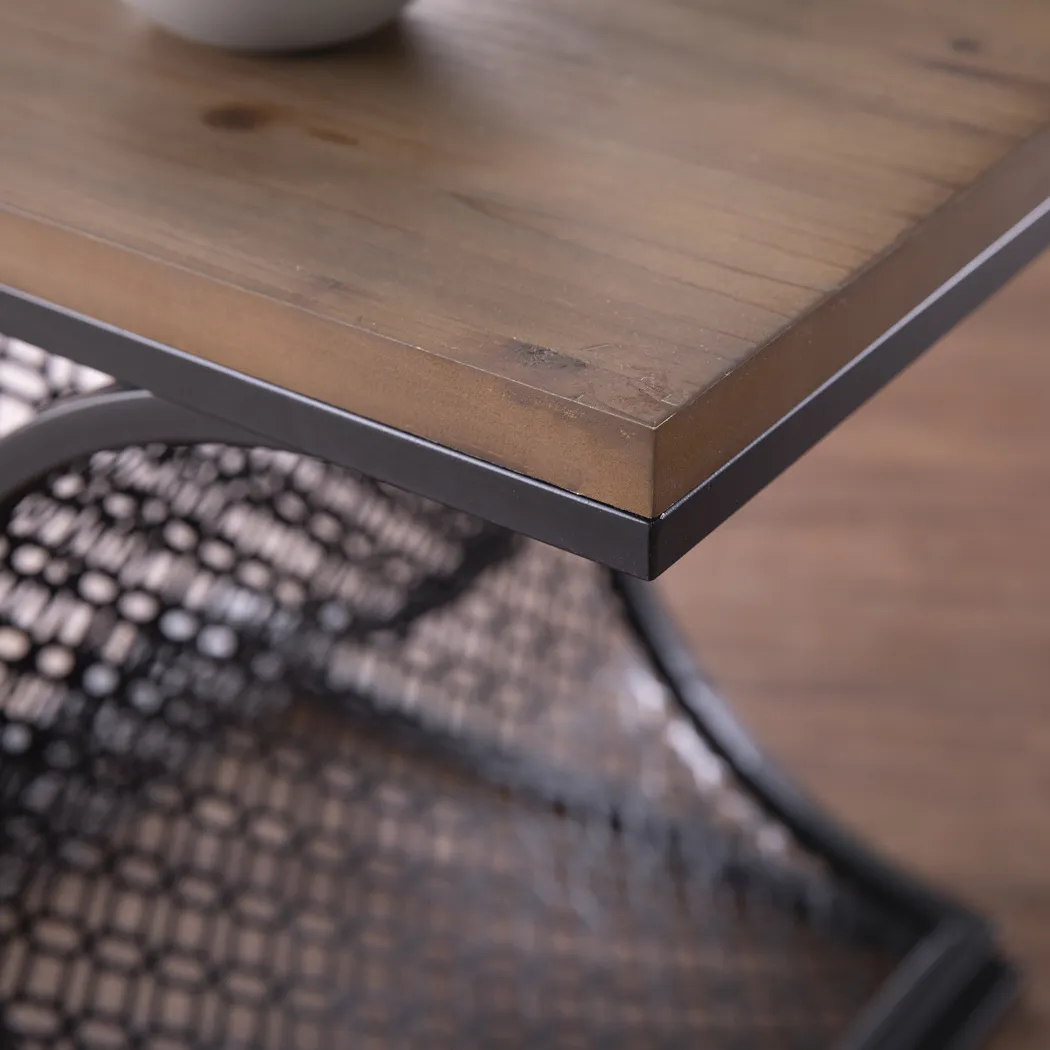 Escanaba Brown End Table - Thumbnail - Image 3