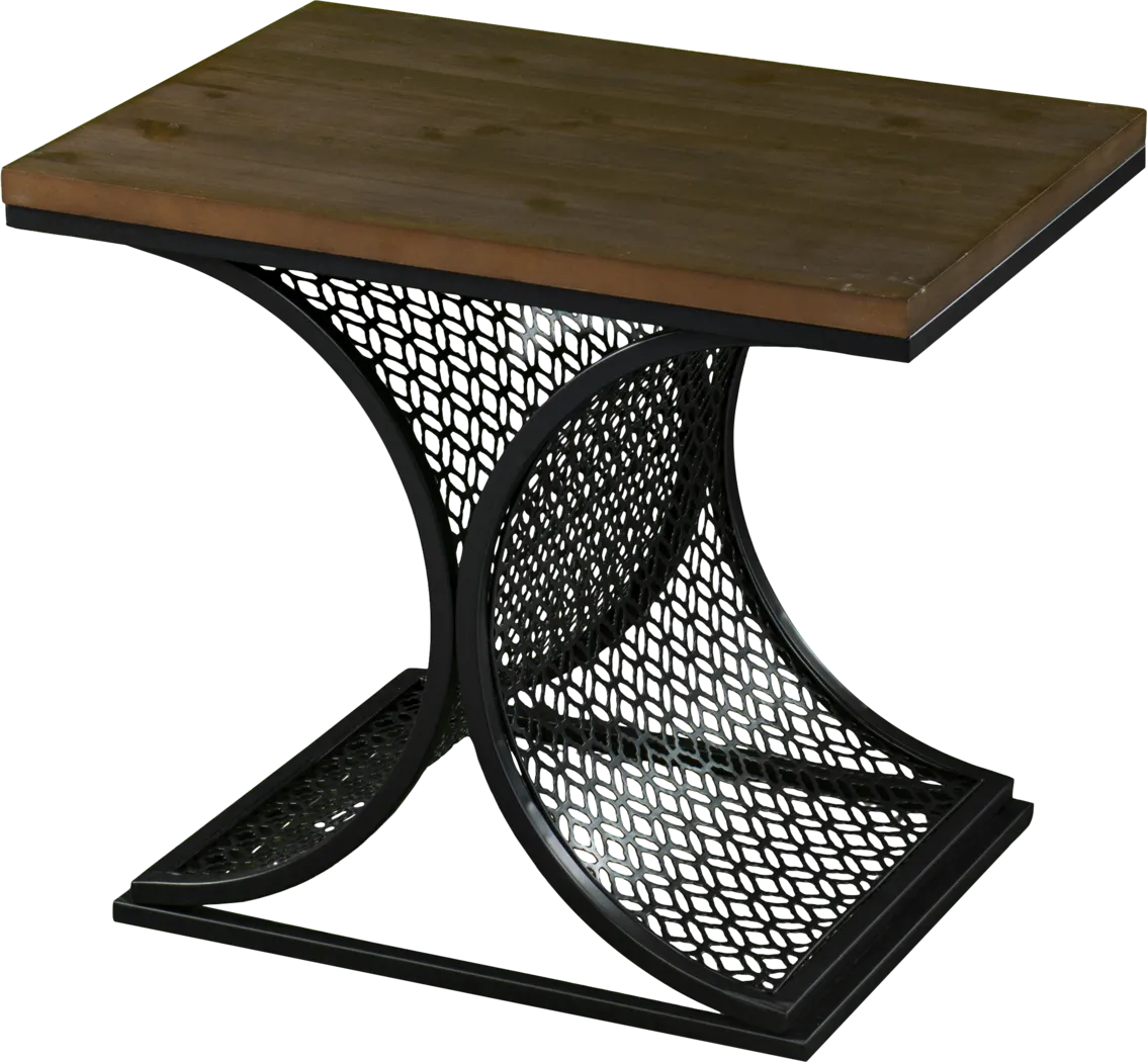 Escanaba Brown End Table - Thumbnail - Image 1