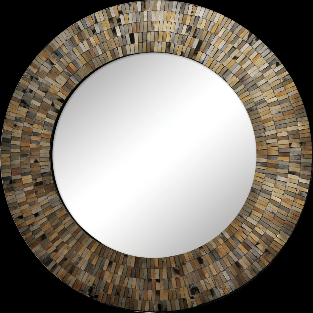 Eseld Brown Mirror - Thumbnail - Image 1