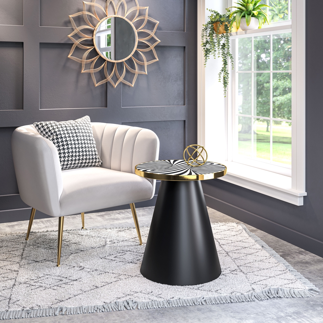 Eshamy Black End Table - Thumbnail - Image 2