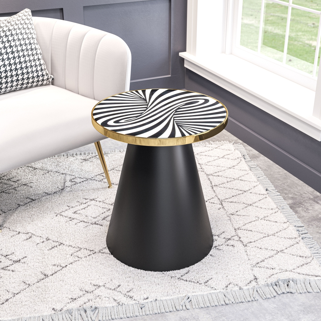 Eshamy Black End Table - Thumbnail - Image 8