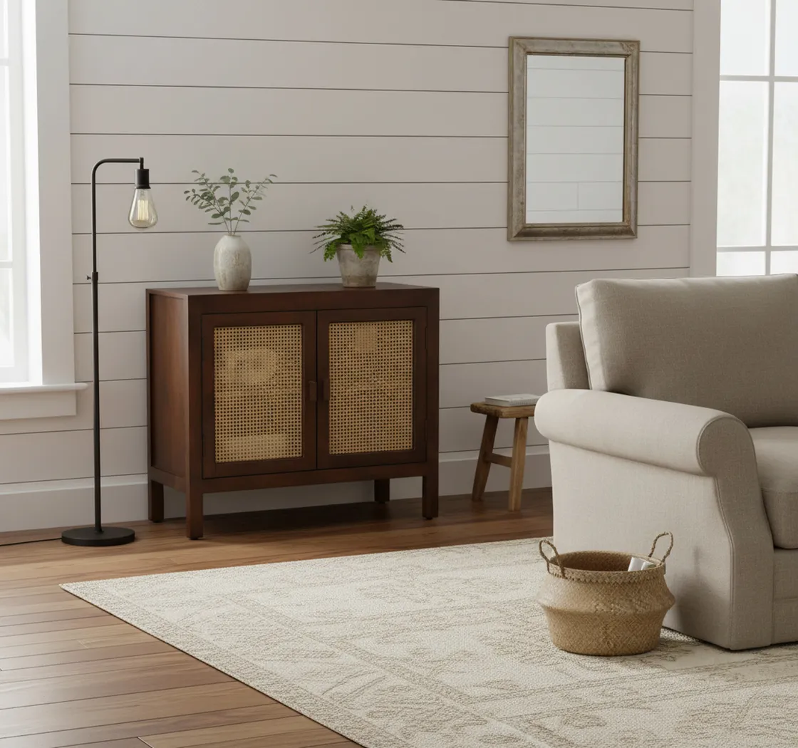 Eshni II Brown Sideboard - Thumbnail - Image 2