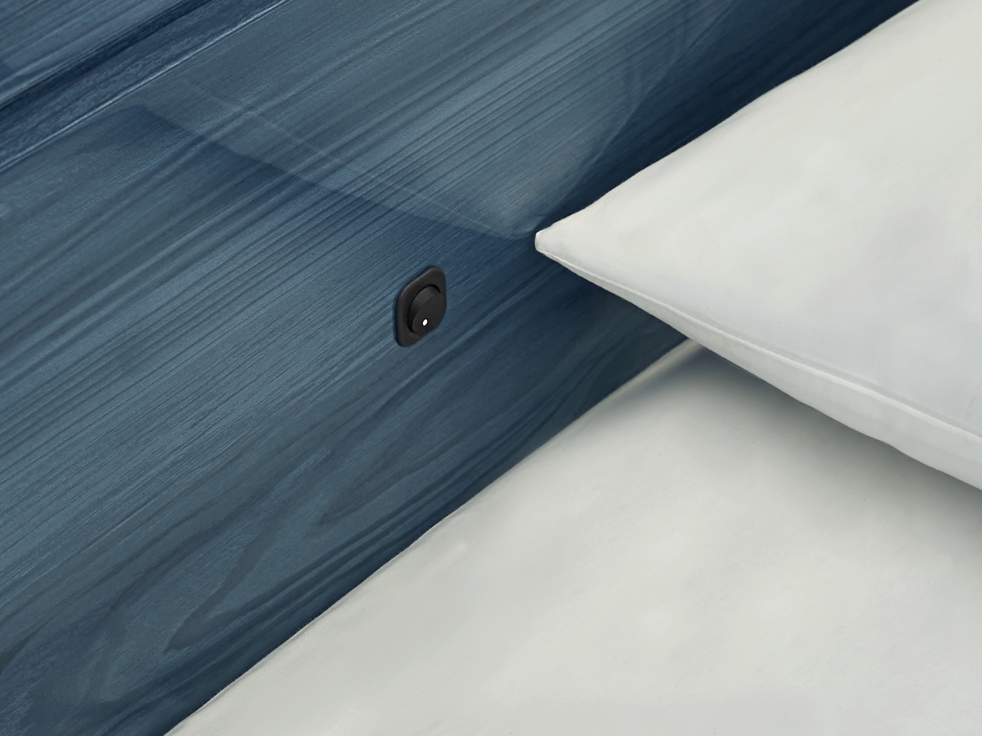 Esmedira Blue 7 Pc King Panel Bedroom - Thumbnail - Image 7