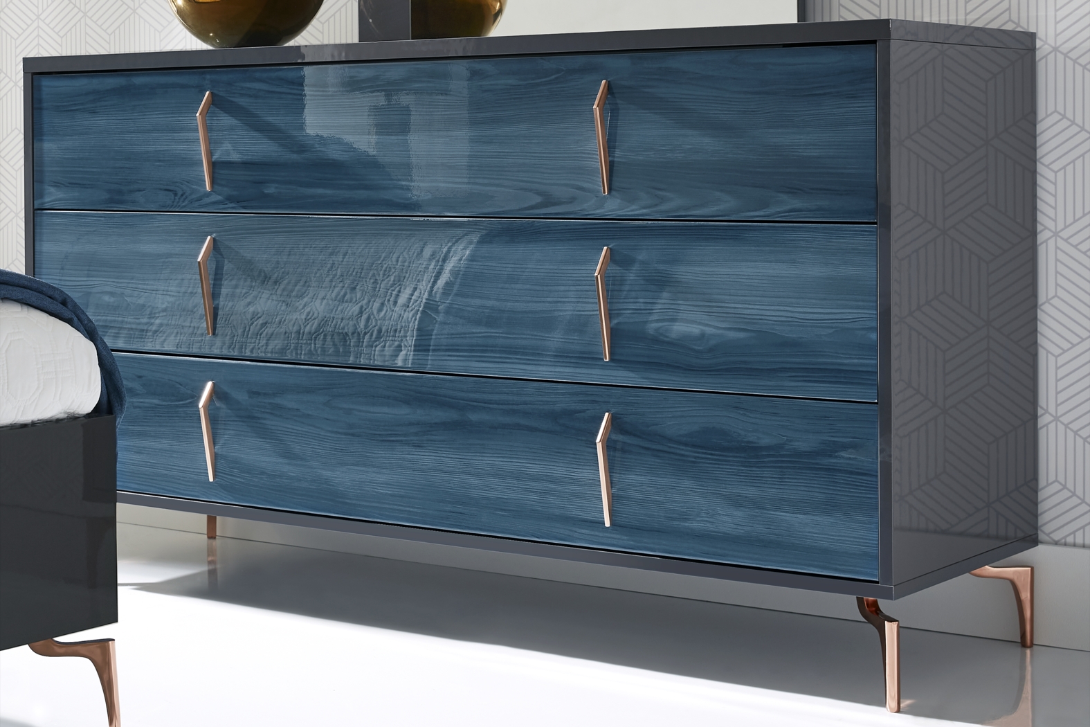 Esmedira Blue Dresser - Thumbnail - Image 3