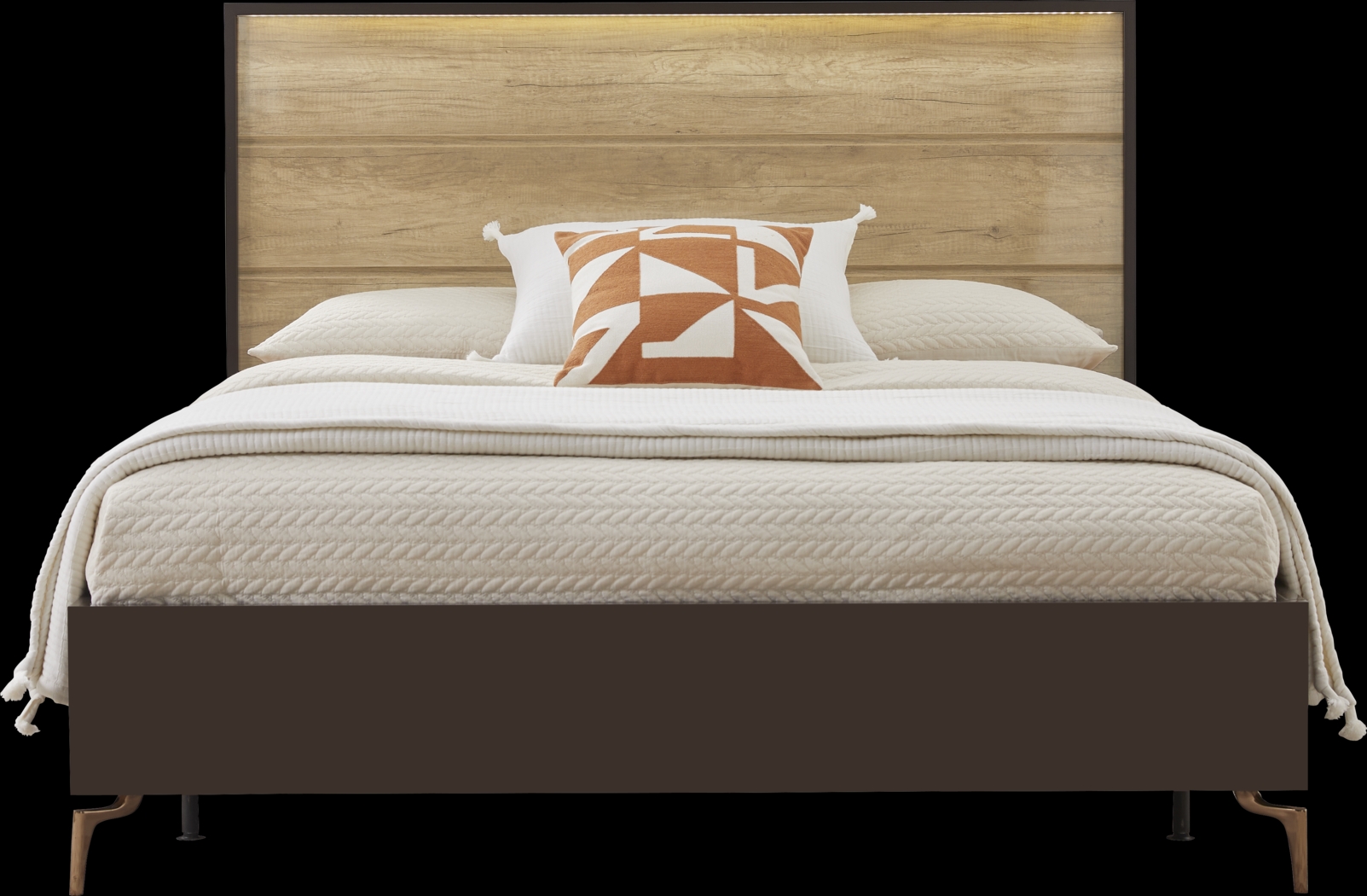 Esmedira Brown 5 Pc Queen Panel Bedroom - Thumbnail - Image 2