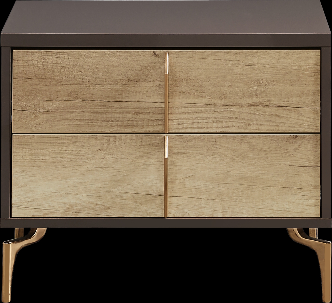 Esmedira Brown Nightstand - Thumbnail - Image 1