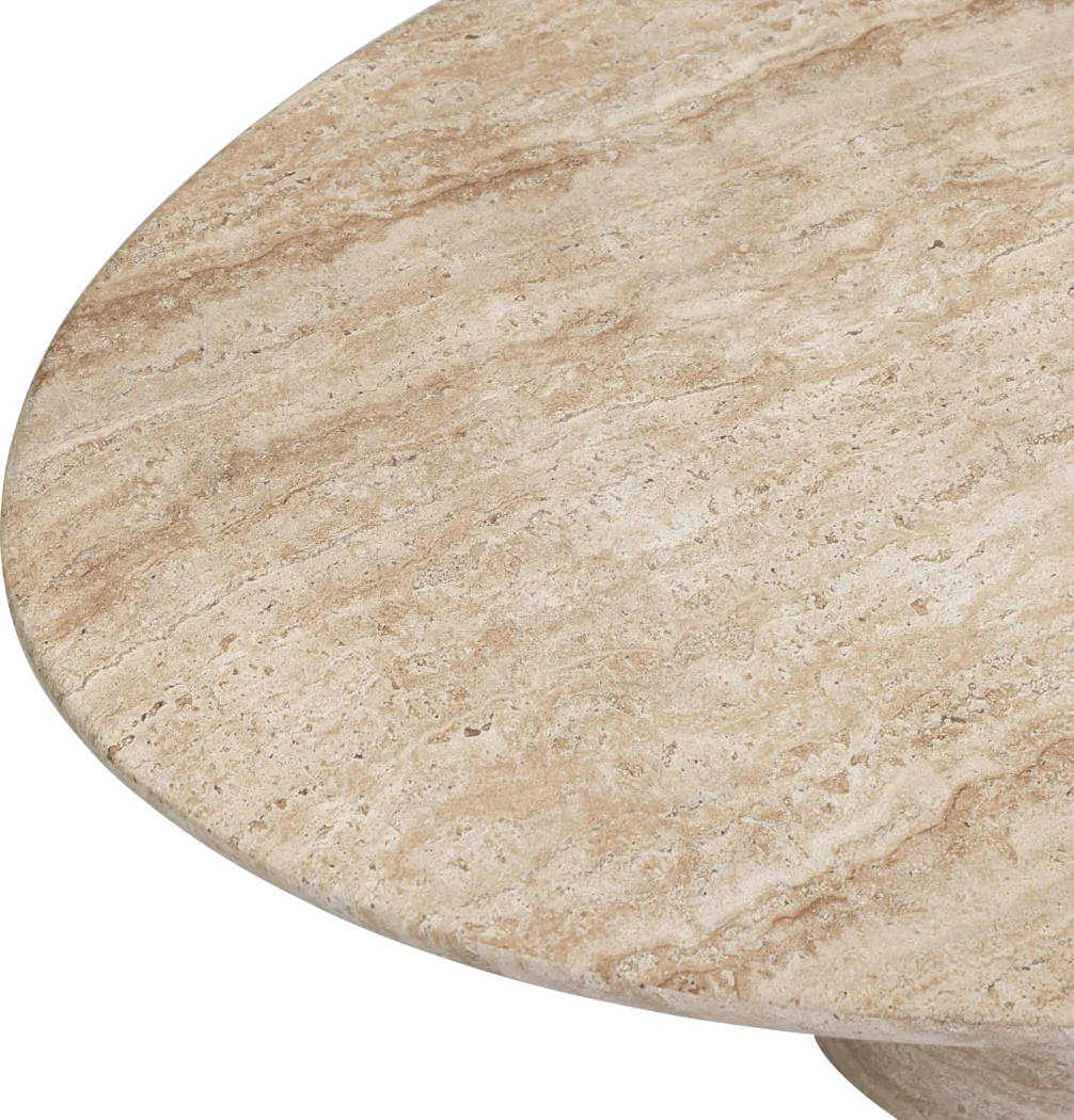 Esronto Outdoor Tan Cocktail Table - Thumbnail - Image 7
