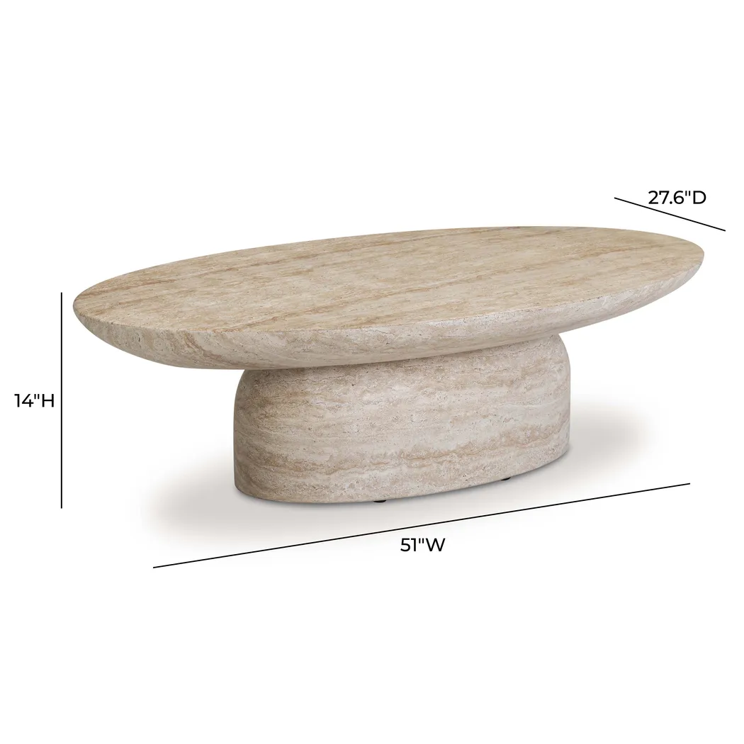 Esronto Outdoor Tan Cocktail Table - Thumbnail - Image 9