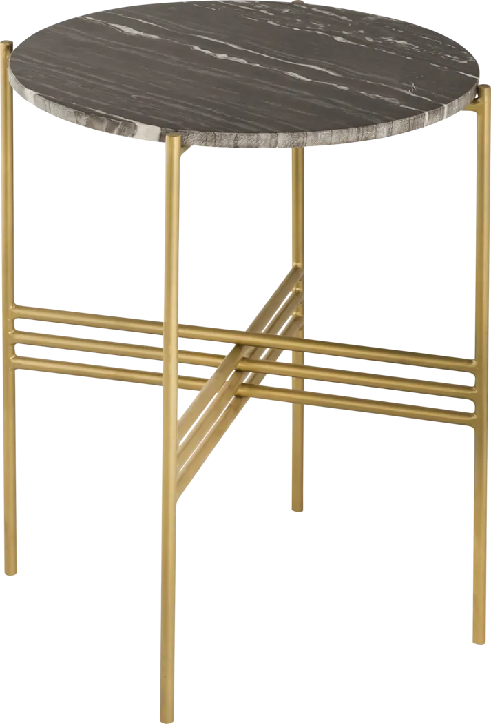 Essa Lynn Gold Accent Table - Thumbnail - Image 1