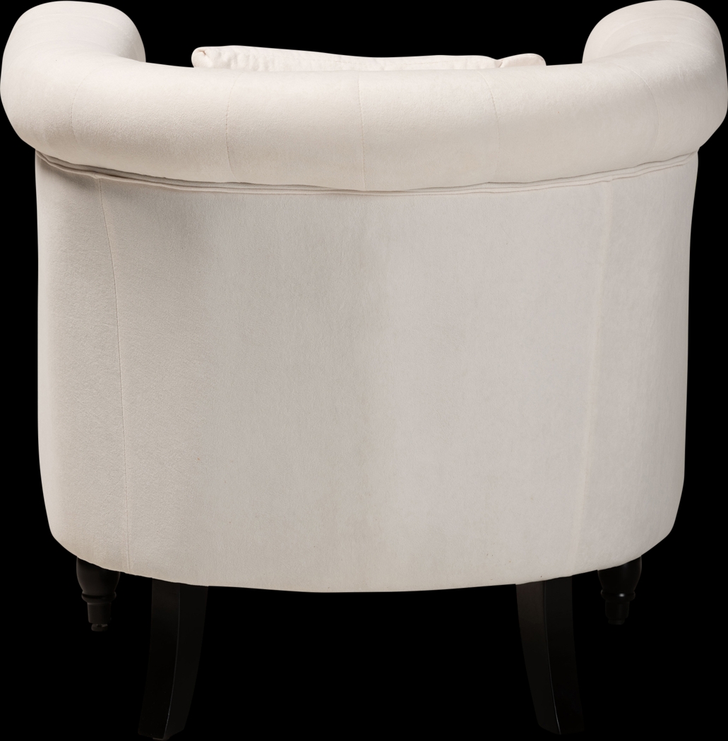 Essalyn Beige Accent Chair - Thumbnail - Image 4