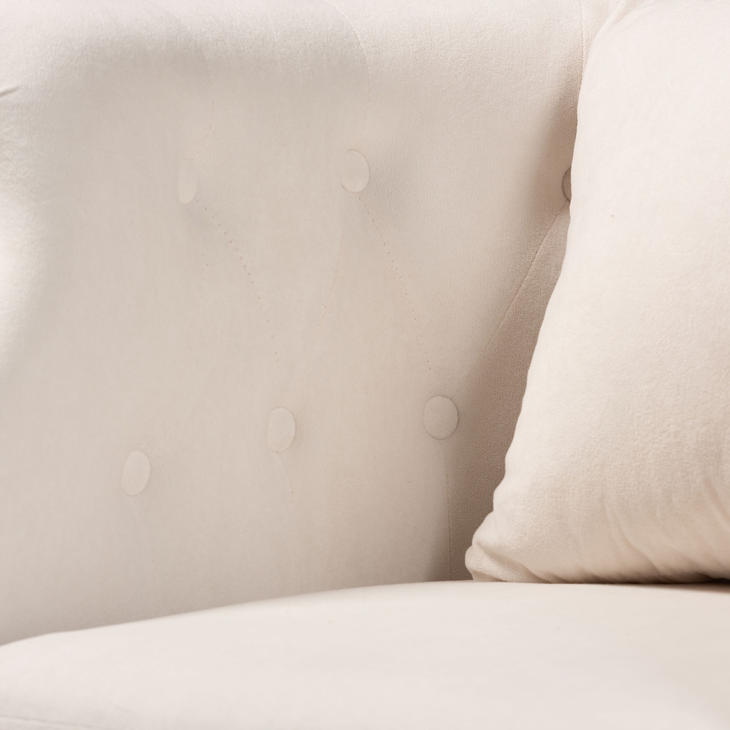 Essalyn Beige Accent Chair - Thumbnail - Image 6