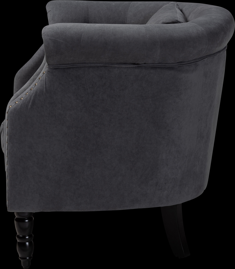 Essalyn Gray Accent Chair - Thumbnail - Image 3