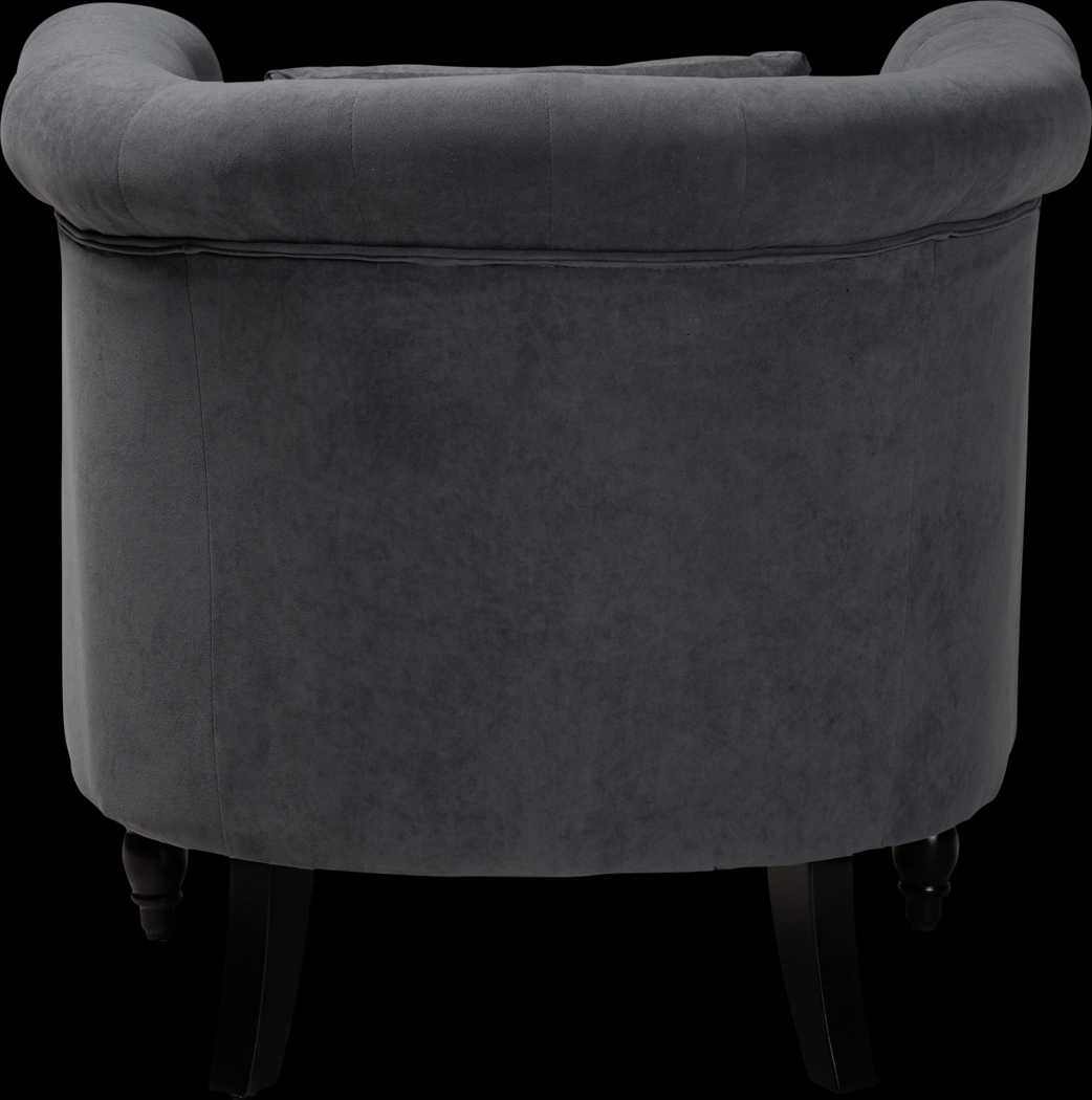 Essalyn Gray Accent Chair - Thumbnail - Image 4