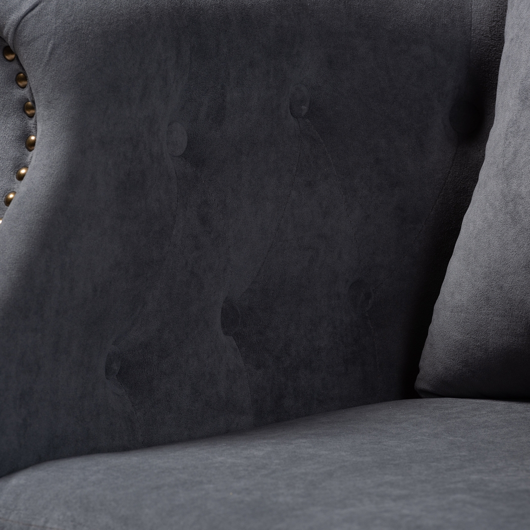 Essalyn Gray Accent Chair - Thumbnail - Image 6