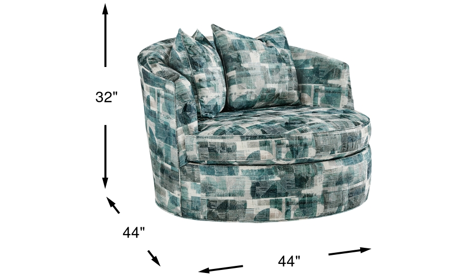 Dimension Image. Please refer to the Dimension Tab on this page for dimension details.