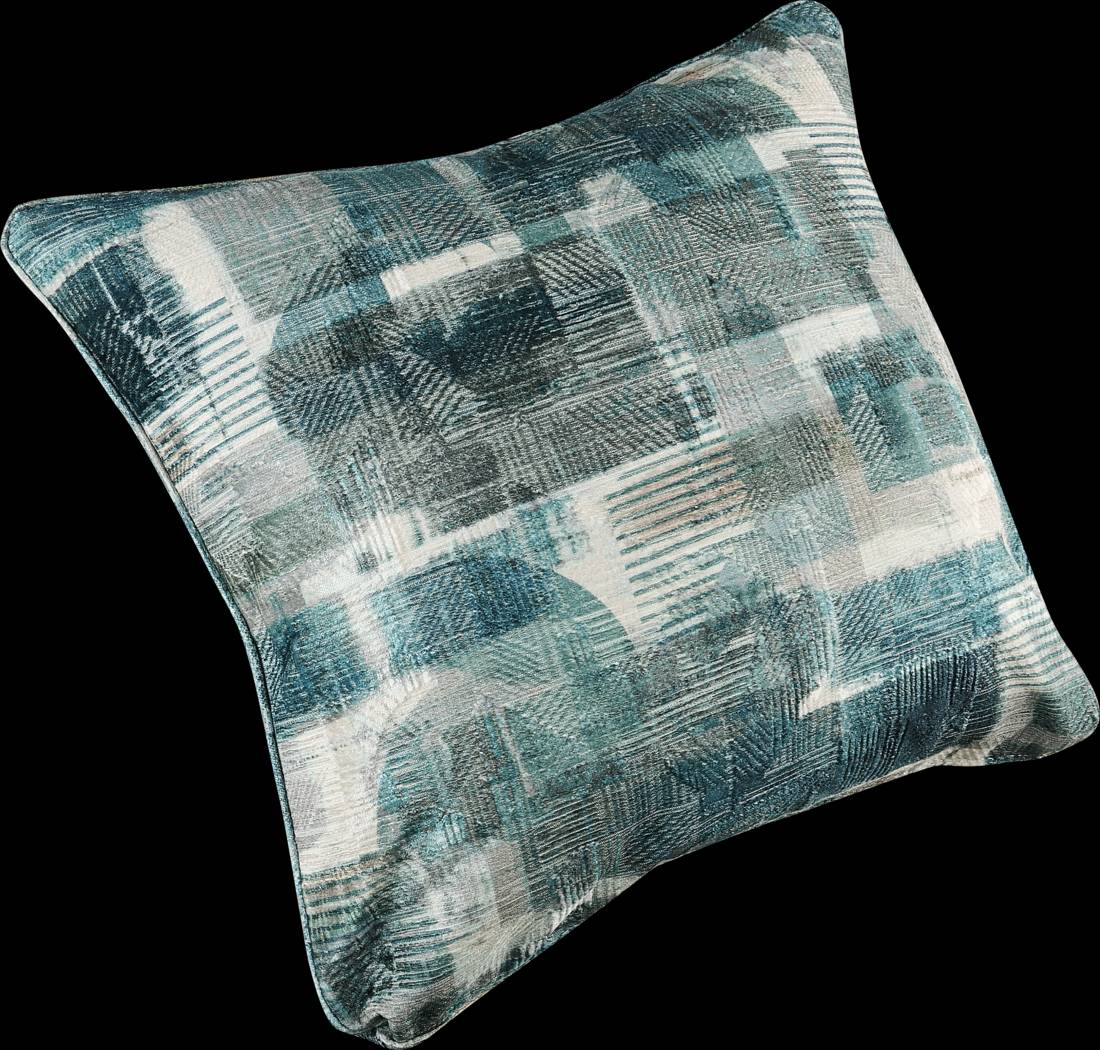 Essex Lane Blue Toss Pillow Pair - Thumbnail - Image 2