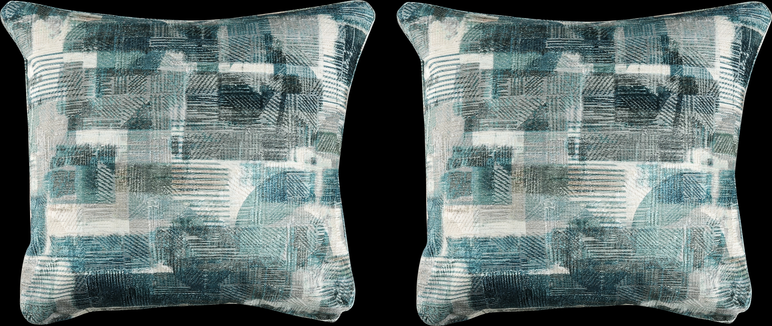 Essex Lane Blue Toss Pillow Pair - Thumbnail - Image 1