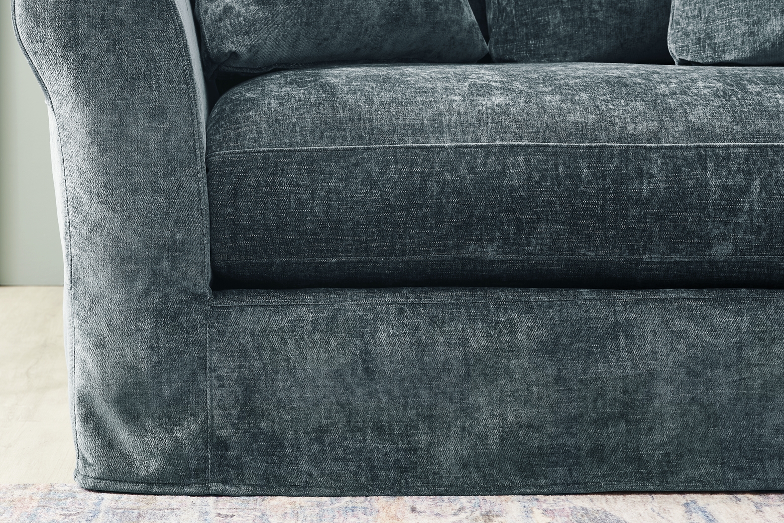 Essex Lane Lagoon Slipcover Apartment Gel Foam Sleeper Sofa - Thumbnail - Image 3