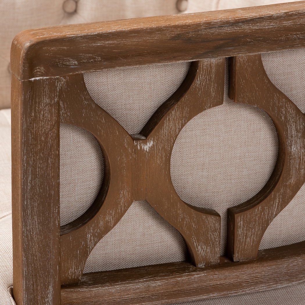 Essington Beige Accent Chair - Thumbnail - Image 3