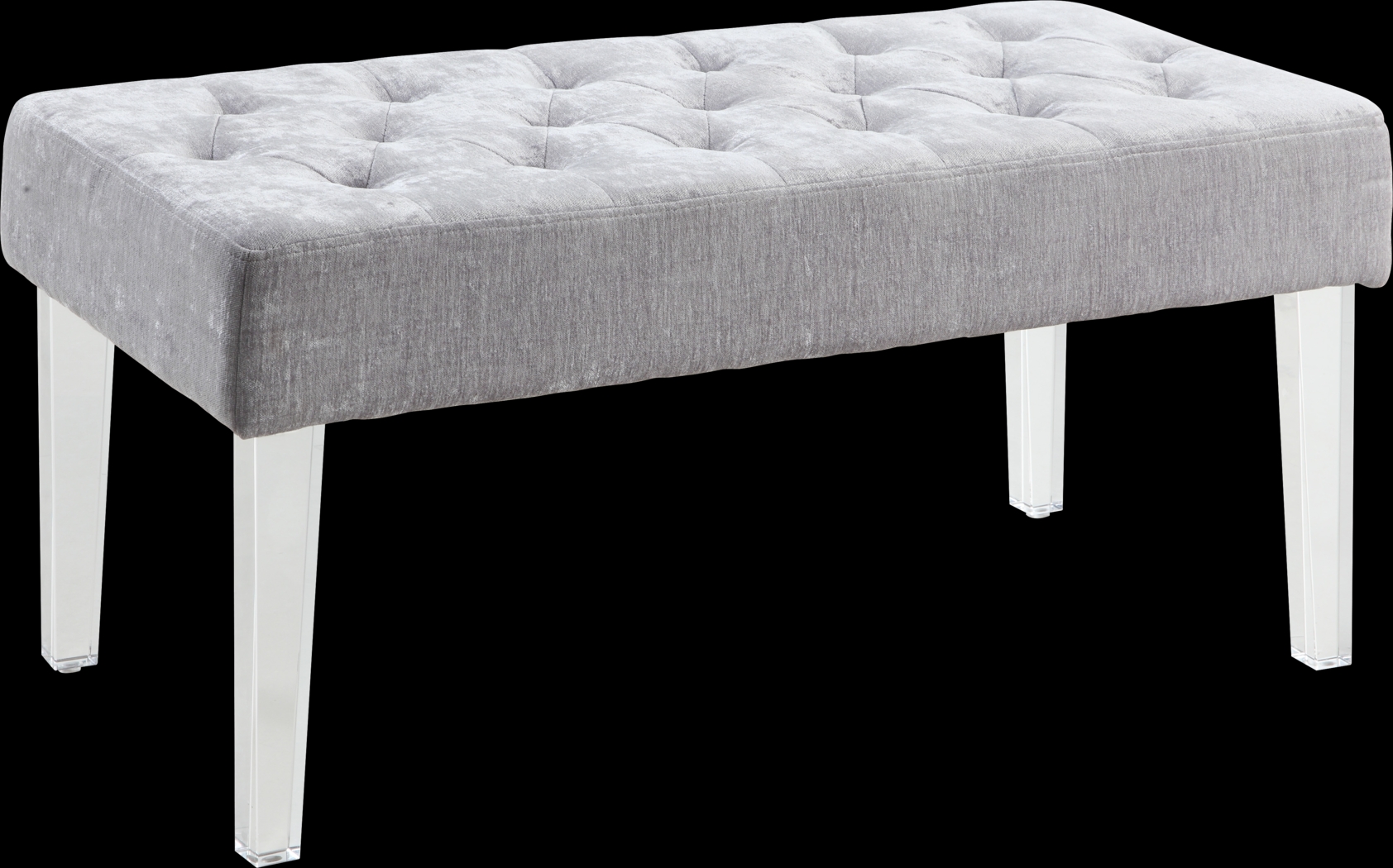 Essner Charcoal Accent Bench - Thumbnail - Image 1