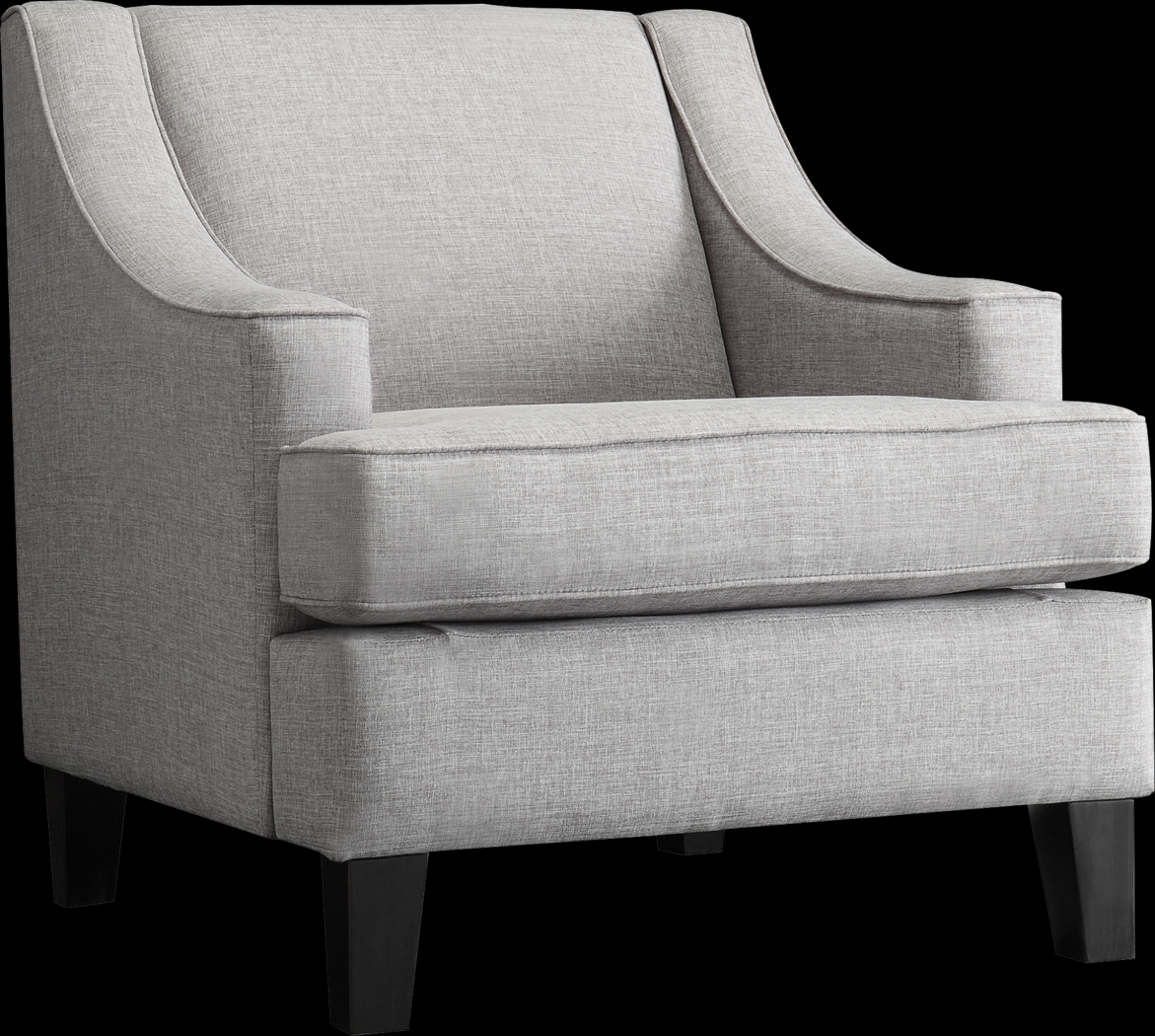 Estabrook Gray Accent Chair - Thumbnail - Image 1
