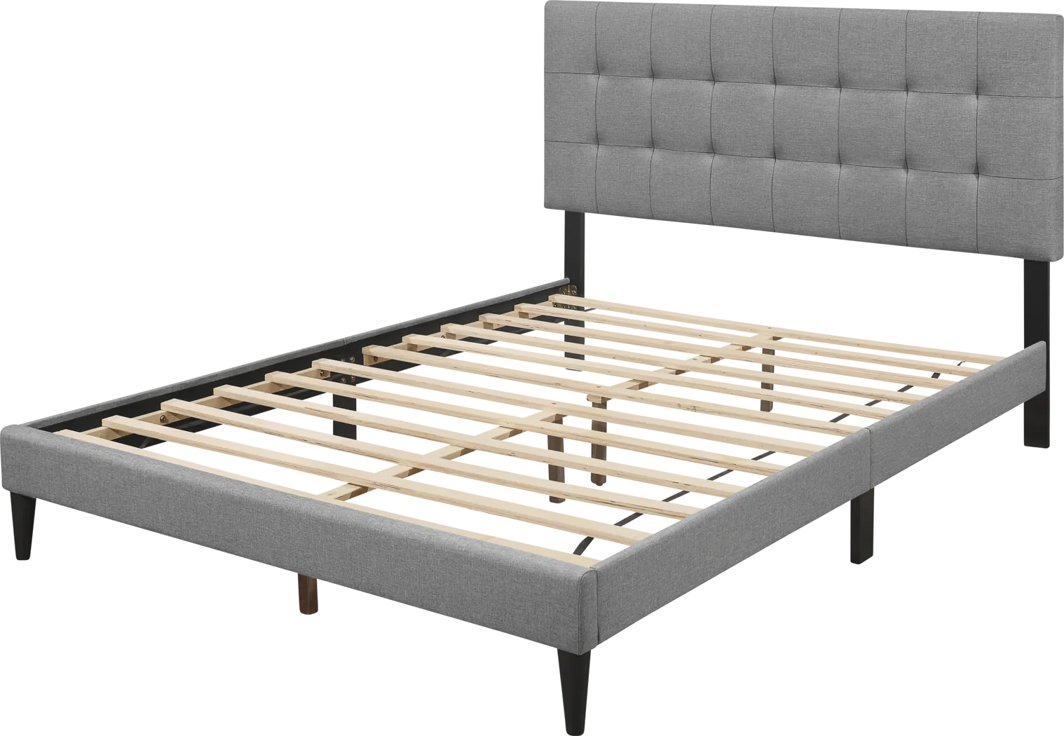 Estaugh Gray Queen Bed - Thumbnail - Image 3