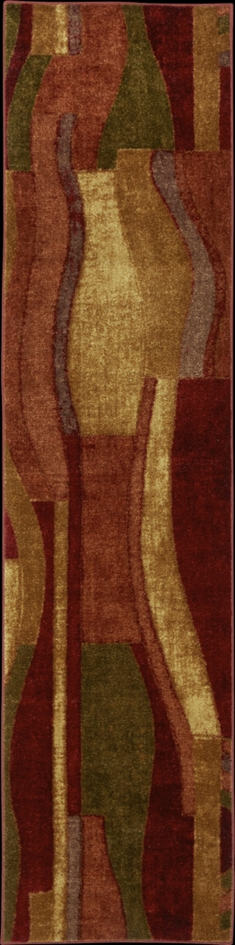 Estefano Wine 2' x 8' Runner Rug - Thumbnail - Image 1
