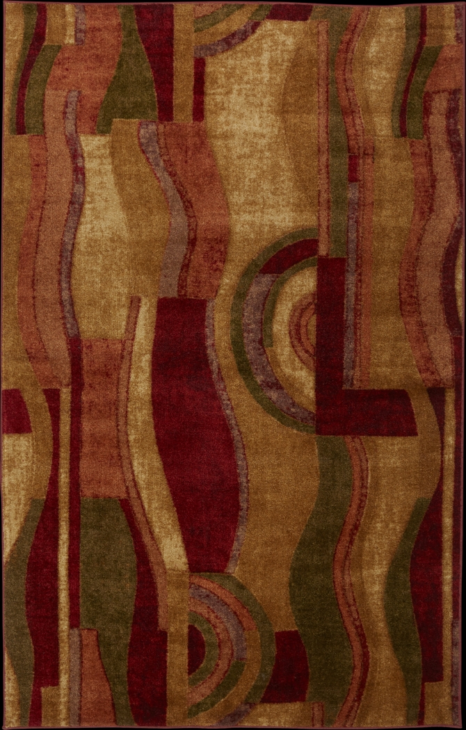 Estefano Wine 5' x 8' Rug - Thumbnail - Image 1