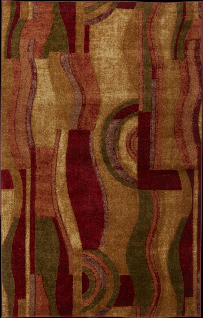 Estefano Wine 6' x 9' Rug - Thumbnail - Image 1