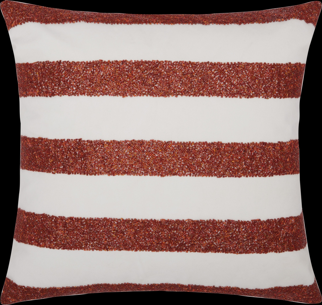 Estelar Red Indoor/Outdoor Accent Pillow - Thumbnail - Image 1
