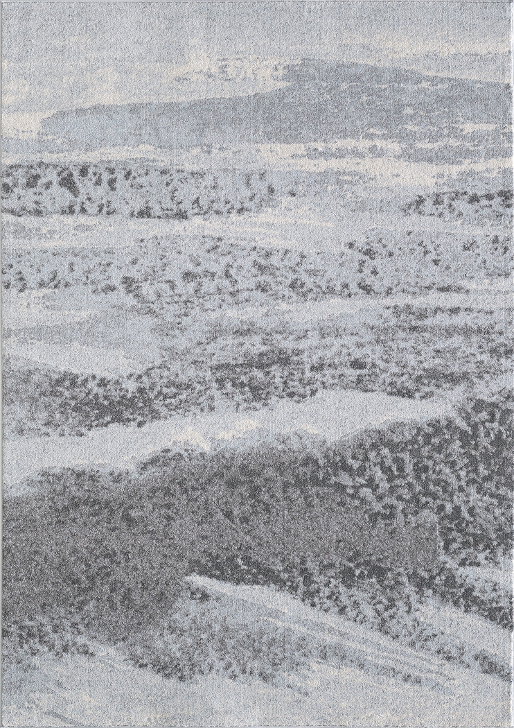 Esterlita Blue/Gray 6'7 x 9'6 Rug - Thumbnail - Image 1