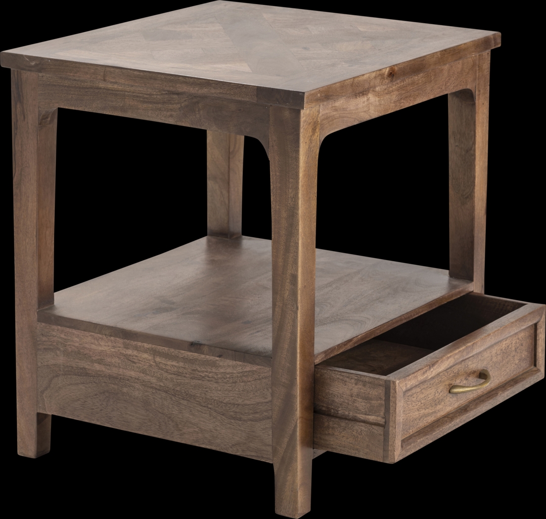 Estival Brown End Table - Thumbnail - Image 3