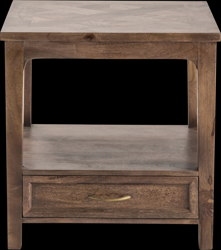 Estival Brown End Table - Thumbnail - Image 1