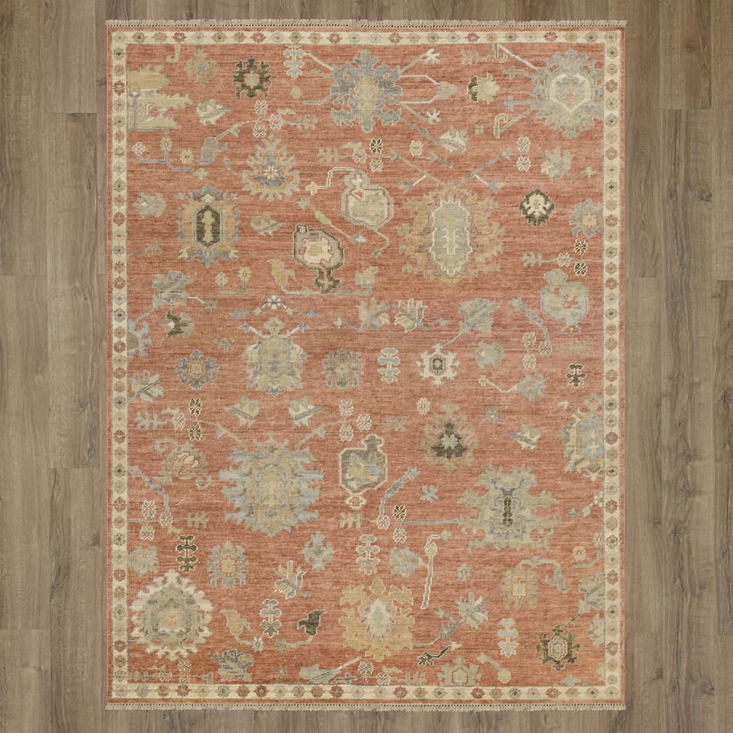 Estless Rust 6' x 9' Rug - Thumbnail - Image 8