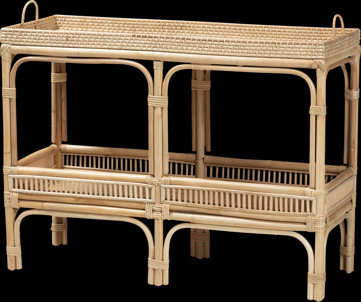 Estoque Brown Sofa Table - Thumbnail - Image 1