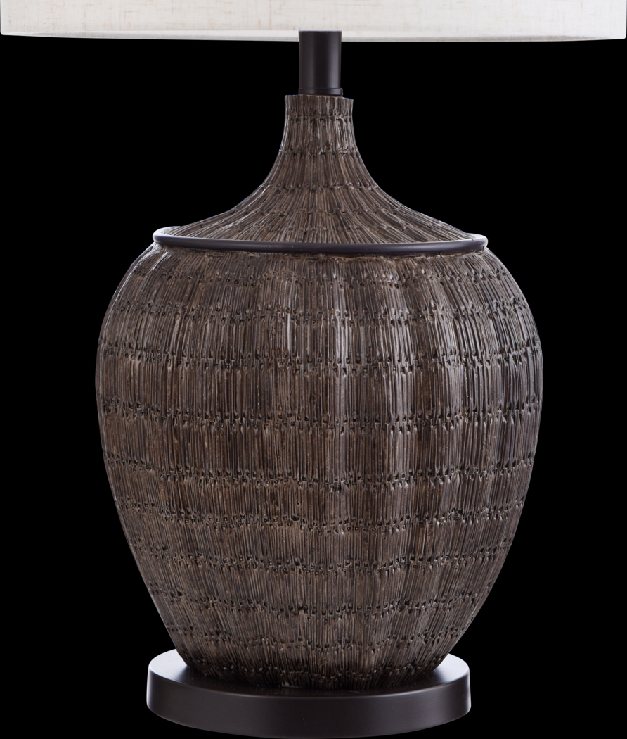 Estuary Hills Brown Lamp - Thumbnail - Image 3