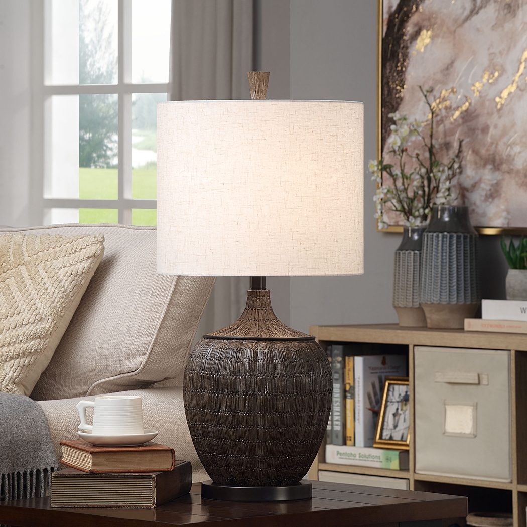 Estuary Hills Brown Lamp - Thumbnail - Image 5