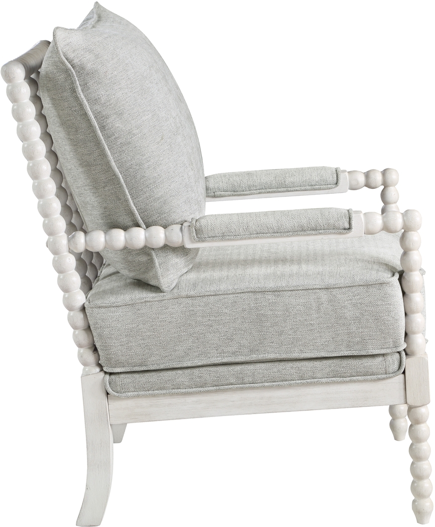 Etchern Gray Accent Chair - Thumbnail - Image 5