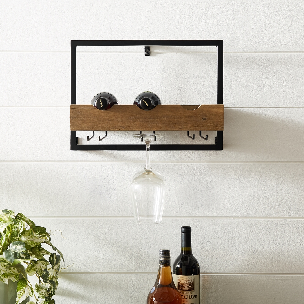 Ethelbert Brown Wine Rack - Thumbnail - Image 6
