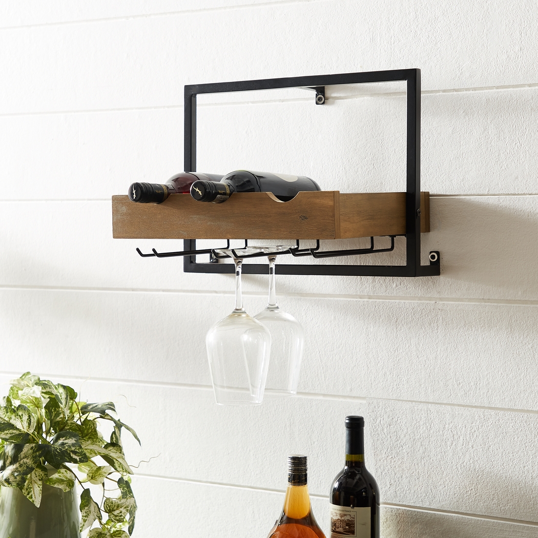 Ethelbert Brown Wine Rack - Thumbnail - Image 7
