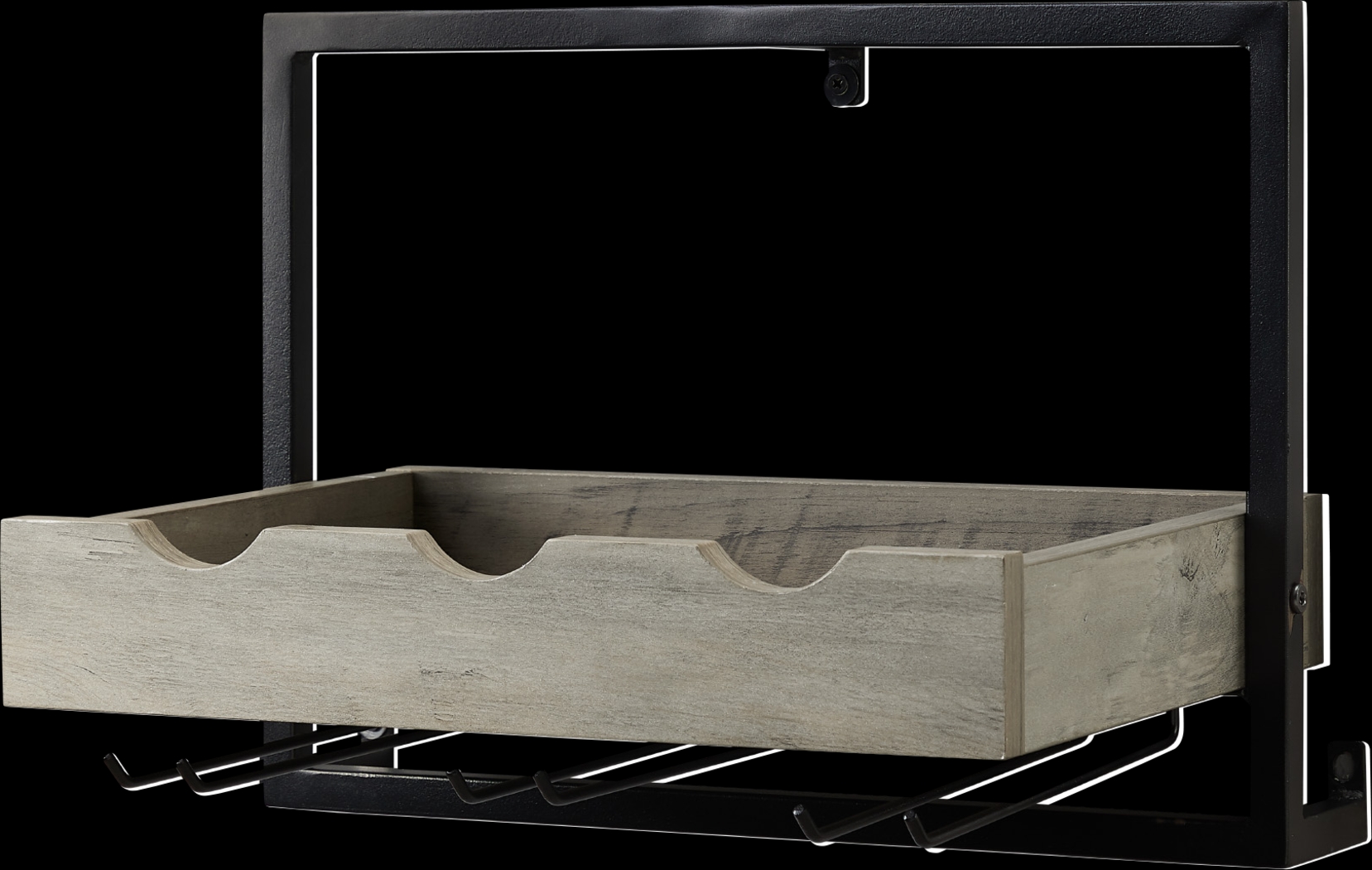 Ethelbert Gray Wine Rack - Thumbnail - Image 3