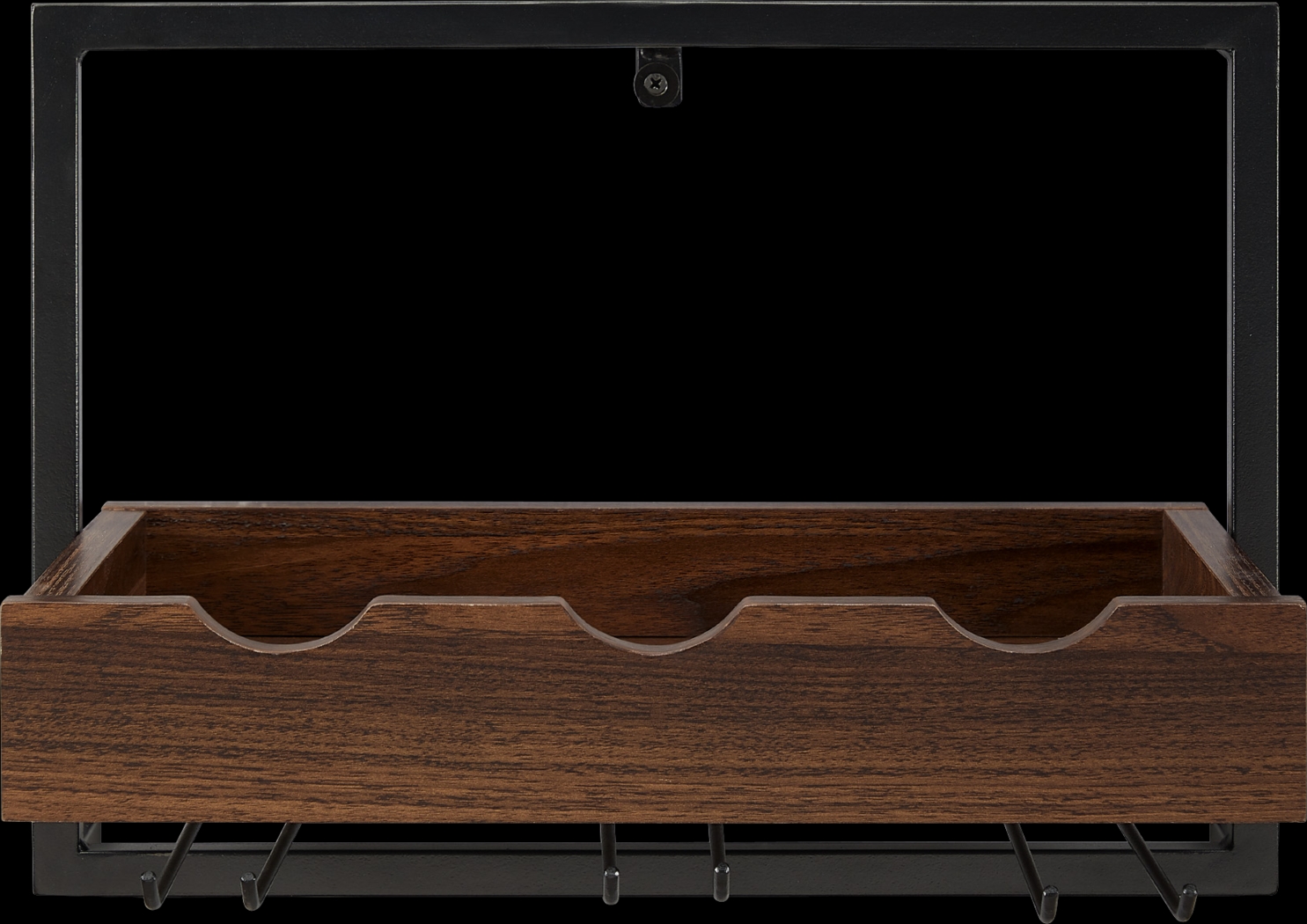 Ethelbert Walnut Wine Rack - Thumbnail - Image 2