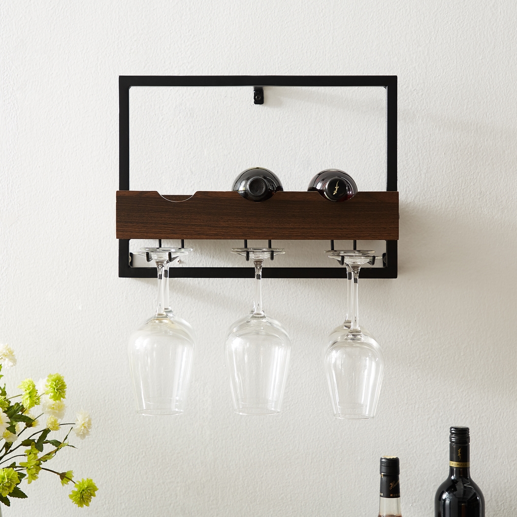 Ethelbert Walnut Wine Rack - Thumbnail - Image 8