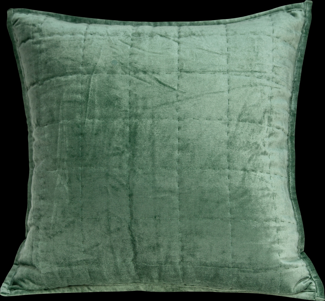 Ethelyn Green Accent Pillow - Thumbnail - Image 1