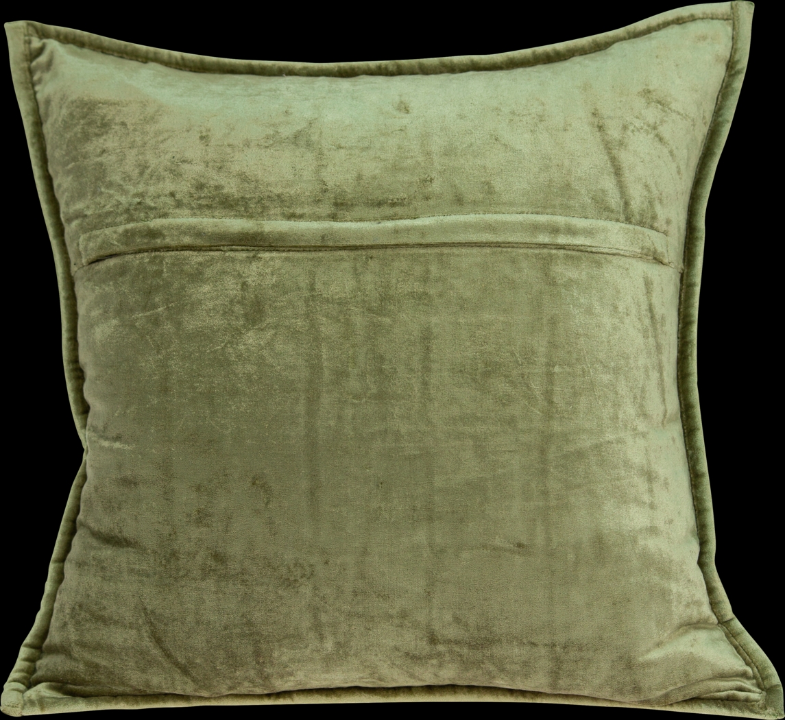 Ethelyn Olive Accent Pillow - Thumbnail - Image 2