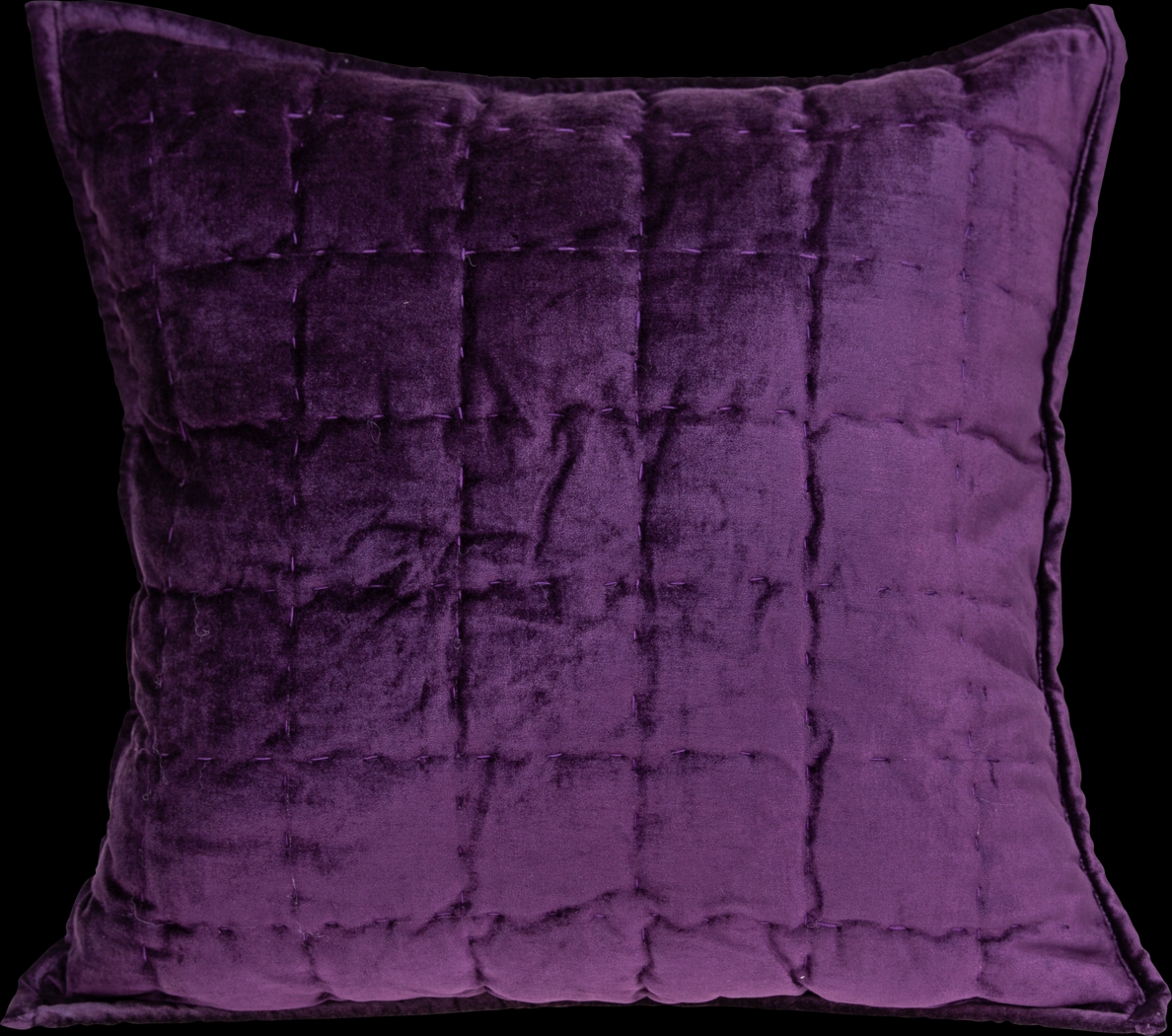 Ethelyn Purple Accent Pillow - Thumbnail - Image 1