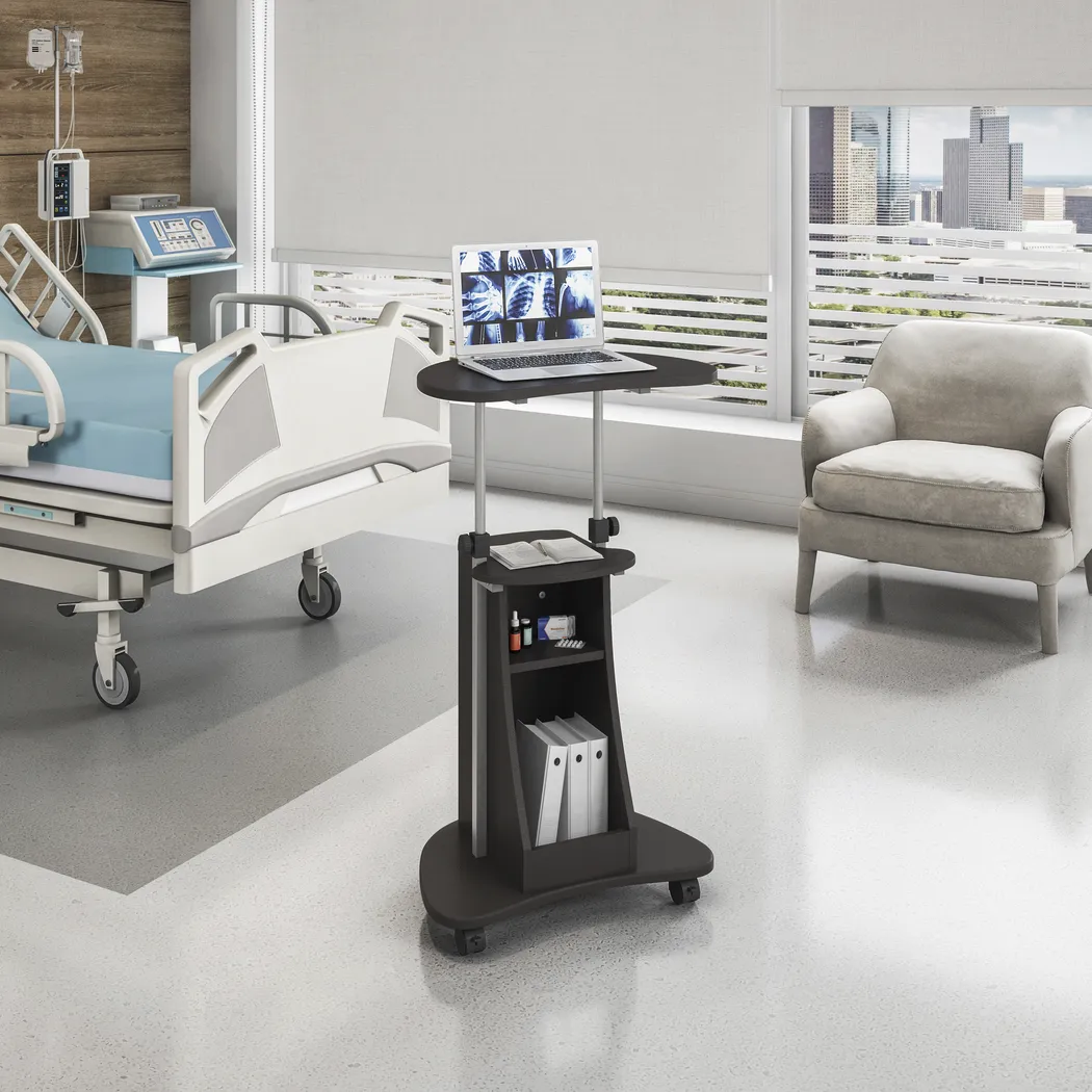 Etrea Graphite Laptop Cart - Thumbnail - Image 2