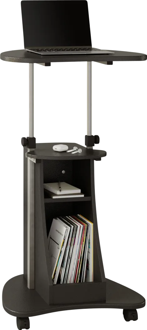 Etrea Graphite Laptop Cart - Thumbnail - Image 3